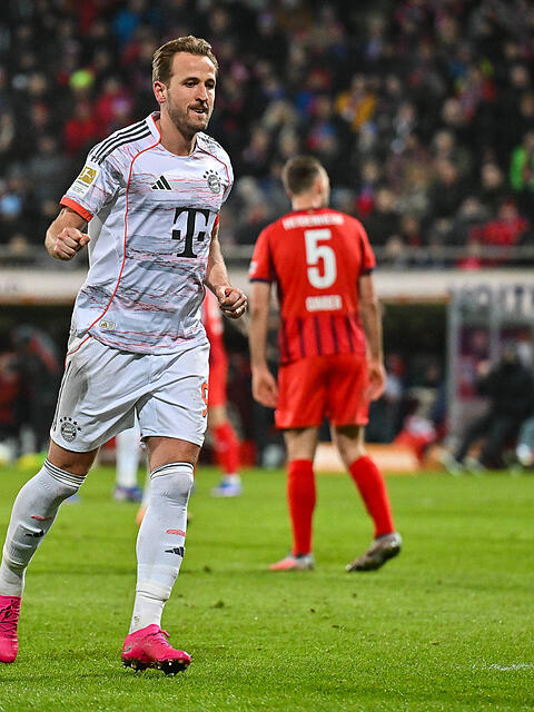 Harry Kane jubelt auch in Heidenheim.
