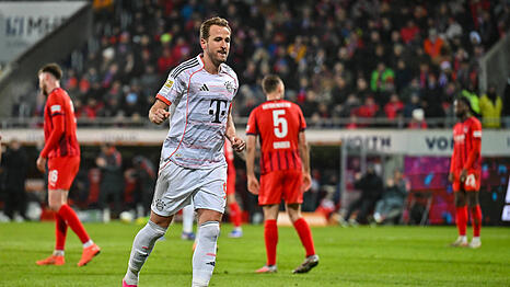 Harry Kane jubelt auch in Heidenheim.