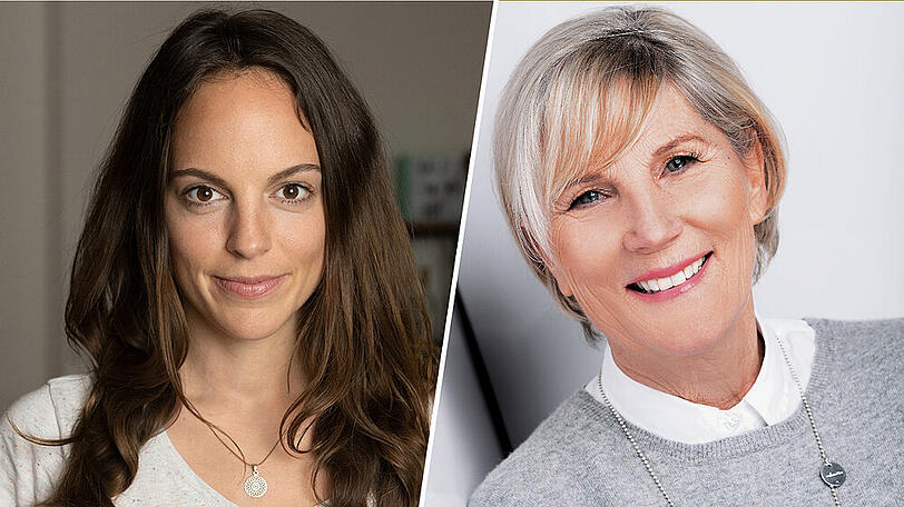 Sexualpädagogin Gianna Bacio (l.) und Paar-Therapeutin Silvia Fauck.