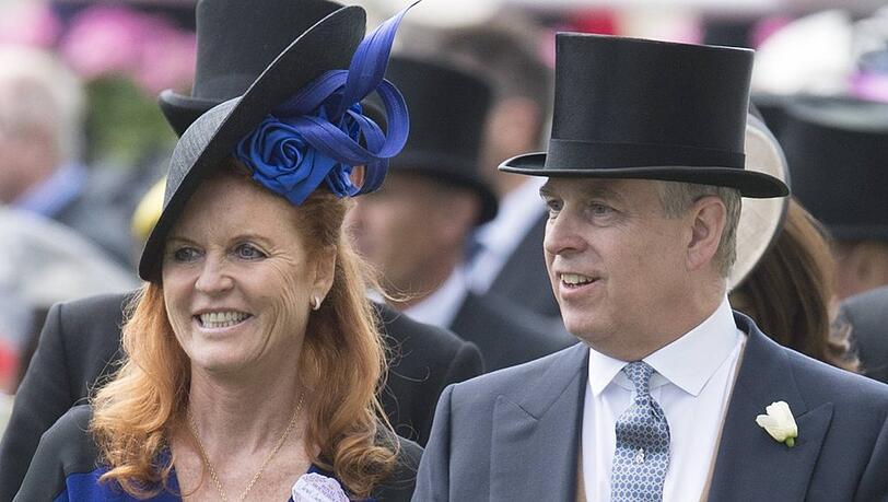 Sarah Ferguson an der Seite ihres Ex-Manns Prinz Andrew.