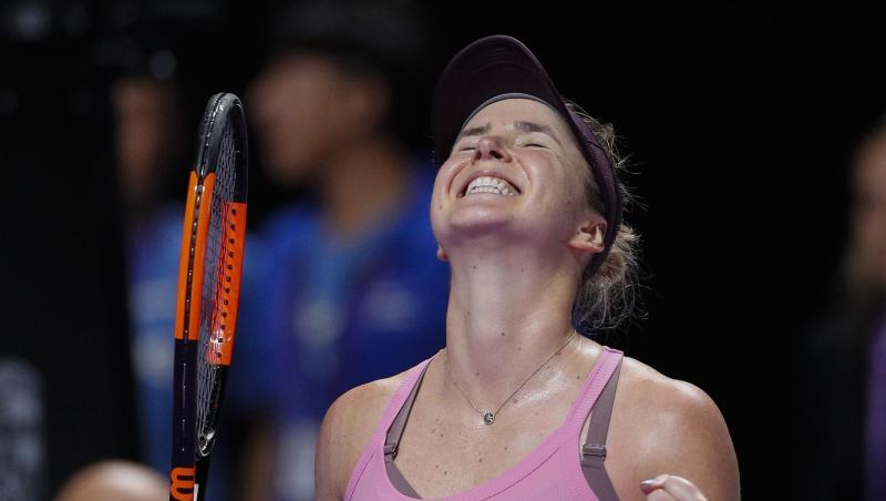 Steht bei den WTA Finals erneut im Endspiel: Jelina Switolina. Steht bei den WTA Finals erneut im Endspiel: Jelina Switolina.