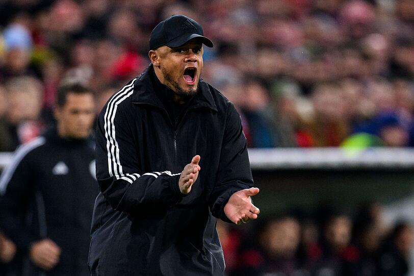 Bayern-Trainer Vincent Kompany (Archivbild).