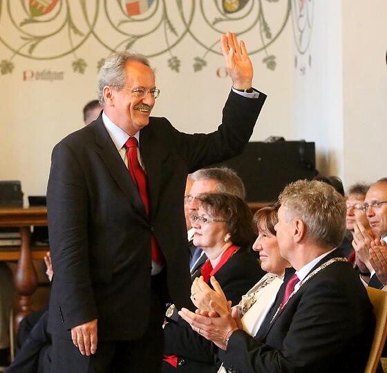 Dieter Reiter wird im Rathaus zum neuen OB von München vereidigt. Die Bilder.