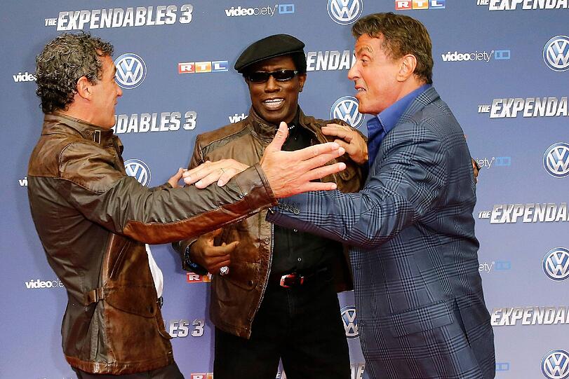 Antonio Banderas, Wesley Snipes und Sylvester Stallone