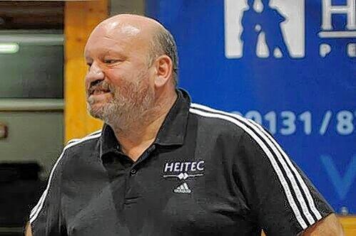 Er freut sich schon richtig auf den Pokal-Knüller: Erlangens Trainer Frank Bergemann.