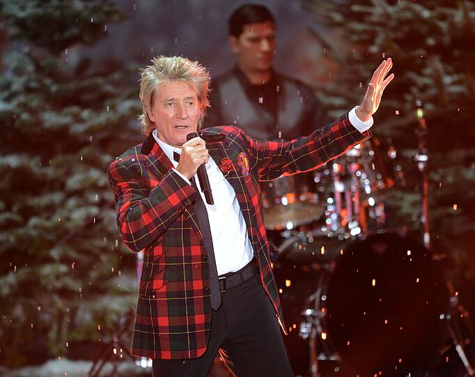 Der britische Pop- Rock-Sänger präsentierte Songs aus seinem neuen Weihnachtsalbum "Merry Christmas, Baby".