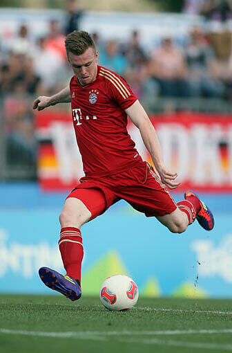 PLATZ 6: KEVIN FRIESENBICHLER, FC Bayern, A-Jugend: 6 %.  Der 18-jährige Mittelstürmer aus Österreich erzielte in neun Spielen der A-Jugend-Bundesliga schon zehn Treffer. Auch in der U19-Nationalmannschaft seines Landes traf der Linksfüßer verlässlich.