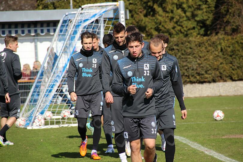 Die Bilder vom Abschlusstraining vor dem Heimspiel gegen den SV Sandhausen.