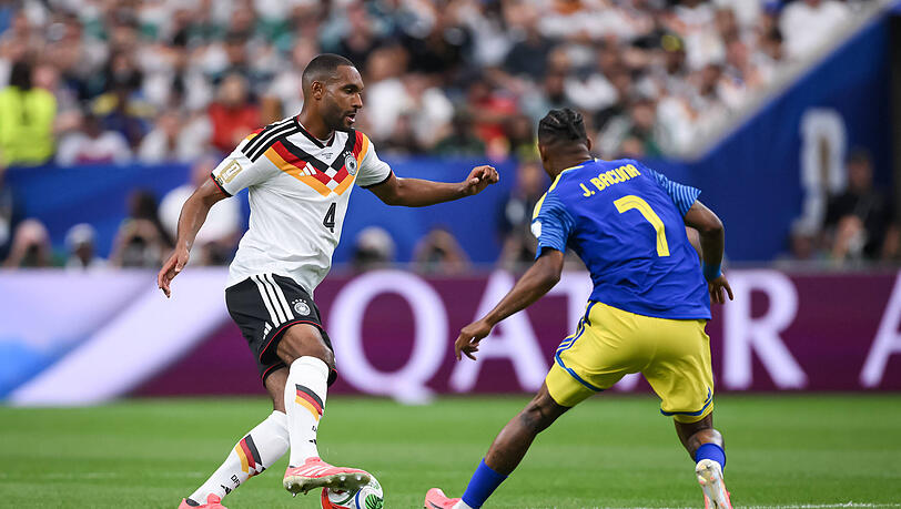 Der neue Abwehrboss der Nationalmannschaft: Bayerns Jonathan Tah. Der neue Abwehrboss der Nationalmannschaft: Bayerns Jonathan Tah.