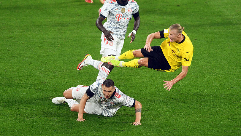 Niklas Süle (unten) und Dayot Upamecano sind derzeit als Innenverteidiger-Duo gesetzt.