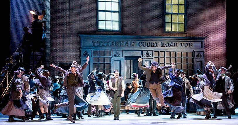 "My Fair Lady" im Gärtnerplatztheater.