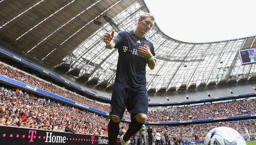 Bastian Schweinsteiger in Aktion für den FC Bayern. Bastian Schweinsteiger in Aktion für den FC Bayern.