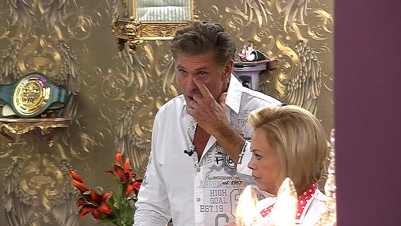 David Hasselhoff hat das "Promi Big Brother"-Haus nach vier Tagen verlassen. Seine besten Bilder aus dem Haus hier zum Durchklicken!