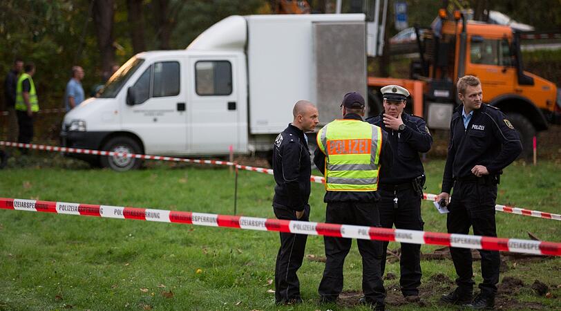 Bombe in Magdeburg: Bilder vom gesperrten Bereich am Damschkeplatz