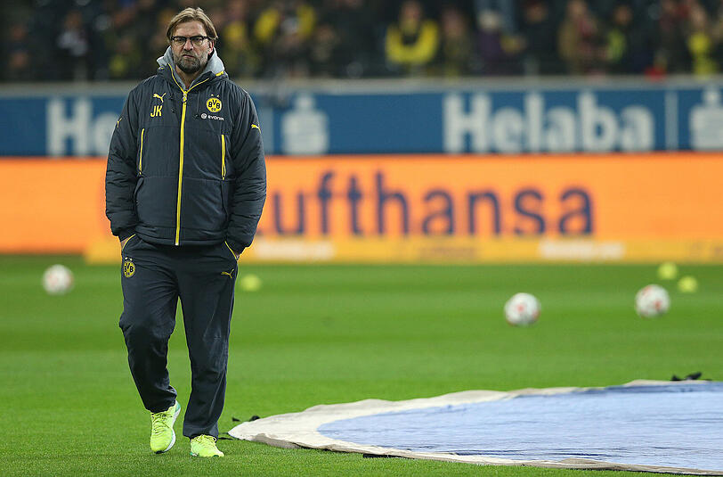 Jürgen Klopp und seine Mannschaft wurden bei der Niederlage gegen Eintracht Frankfurt von den eigenen Fans ausgepfiffen.