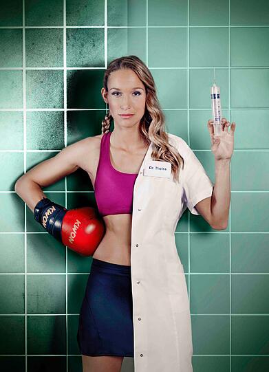 Christine Theiss (31), promovierte Medizinerin, hat ihr praktisches Jahr im Schwabinger Klinikum absolviert.