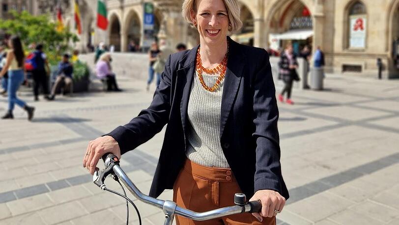 Bürgermeisterin Katrin Habenschaden (Grüne). Bürgermeisterin Katrin Habenschaden (Grüne).