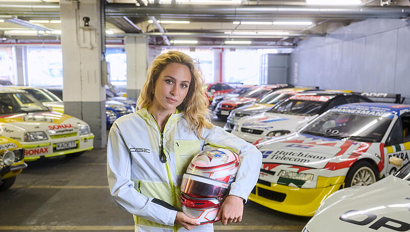 Sophia Fl&ouml;rsch ist neue Testfahrerin von Opel.