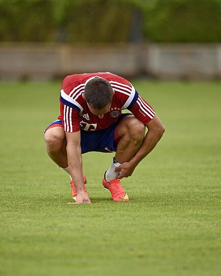 Bilder vom Bayern-Training!
