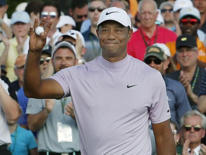 Will seinen fünften Masters-Titel gewinnen: Superstar Tiger Woods.