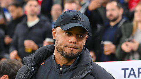 Trainer des FC Bayern: Vincent Kompany.