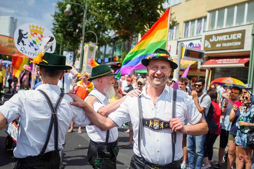 Parade zum Christopher Street Day in Berlin