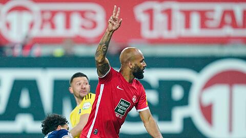 Terrence Boyd brachte Kaiserslautern gegen den HSV in Führung.