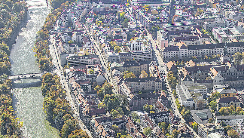 Das M&uuml;nchner Stadtviertel Altstadt-Lehel ist das Teuerste in ganz Deutschland.