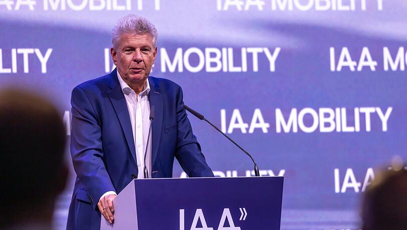 OB Dieter Reiter bei der Eröffnung der IAA.