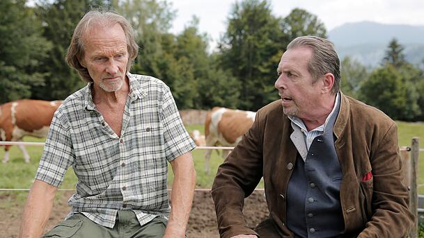 Eisi Gulp und Andreas Giebel in der sechsten Staffel "Watzmann ermittelt". Eisi Gulp und Andreas Giebel in der sechsten Staffel "Watzmann ermittelt".