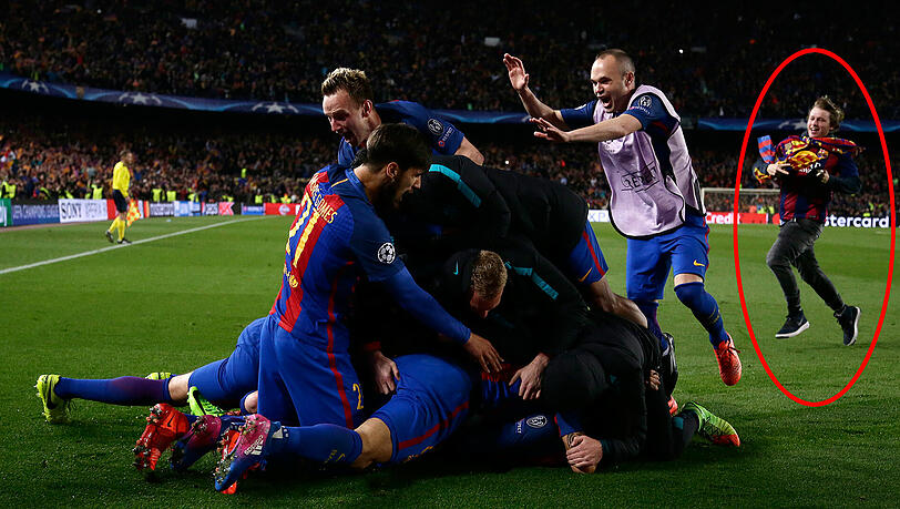 Der Flitzer könnte Barcelona noch teuer zu stehen kommen. Der Flitzer könnte Barcelona noch teuer zu stehen kommen.