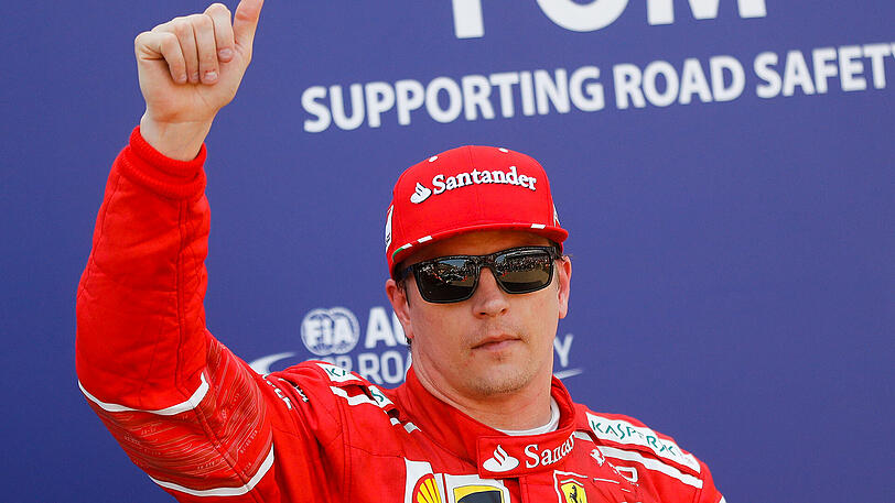 Kimi Räikkönen verlängerte seinen Vertrag bei Ferrari um ein weiteres Jahr.