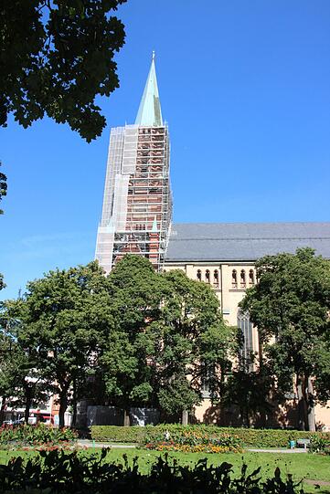 Die Kirche St. Johann Baptist.