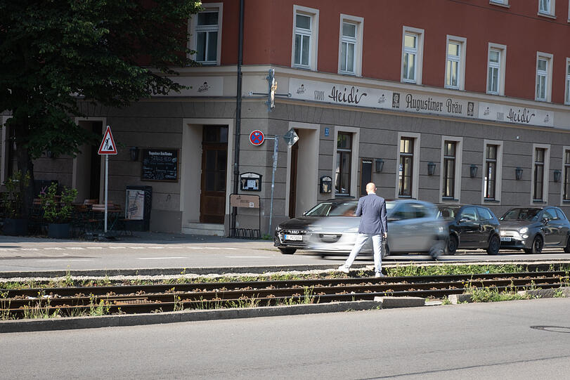Der Weg bis zur Donnersbergerbrücke ist vielen Radlern und Fußgängern zu weit.