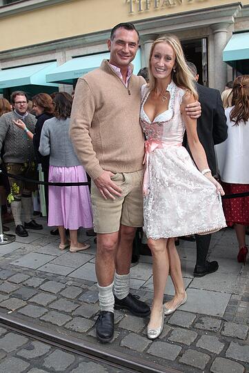 Renata Kochta und Freund Thomas