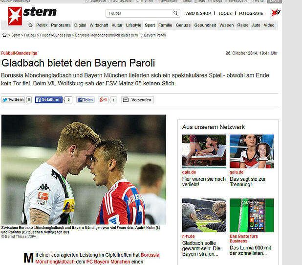 Die Pressestimmen zum Spiel.