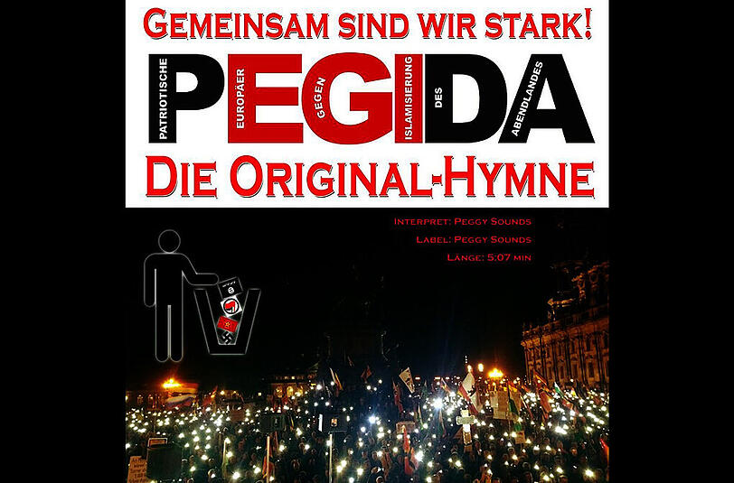Der Online-Händler Amazon bietet das Lied "Gemeinsam sind wir stark!" zum Download an.