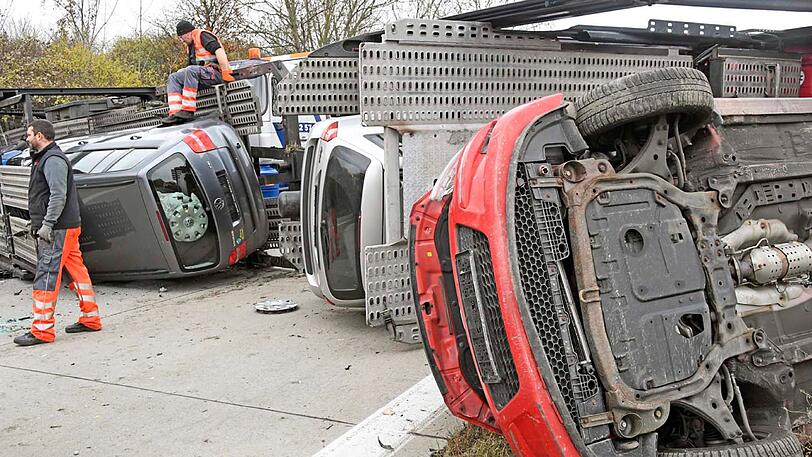 Die Bilder vom Unfallort