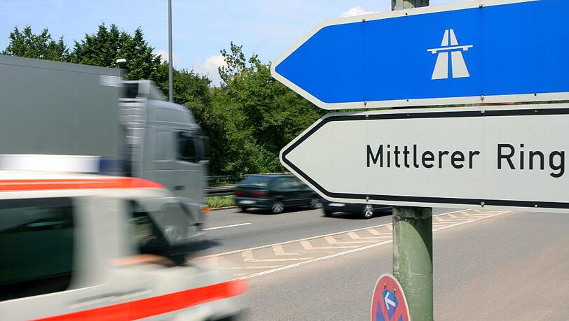 Auf dem Mittleren Ring wird weiter gebaut. Auf dem Mittleren Ring wird weiter gebaut.