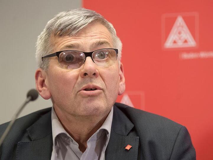 Jörg Hofmann, Vorsitzender der IG-Metall. . Foto: Marijan Murat/dpa