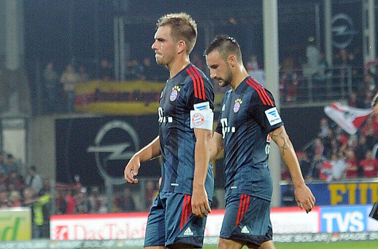 PHILIPP LAHM, Note 4: Kam für Götze: ins offensive Mittelfeld! Da will ihn Pep ausprobieren. Brachte jedoch nicht viel. Lahm spielte viel quer, blieb oft hängen.