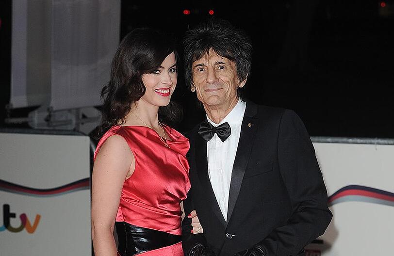 Sally Humphries und Ronnie Wood