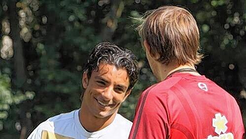 Ex-Fürther auf Erfolgskurs: Viel Lob für Sami Allagui vom Mainzer Trainer Thomas Tuchel (links). Ex-Fürther auf Erfolgskurs: Viel Lob für Sami Allagui vom Mainzer Trainer Thomas Tuchel (links).
