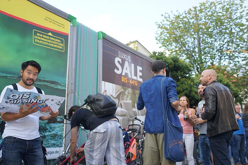 Traumhaftes Wetter, tolle Shows und leckeres Essen sorgten am Samstag für beste Stimmung beim Stadtteilfest "Ois Giasing" - die Bilder.