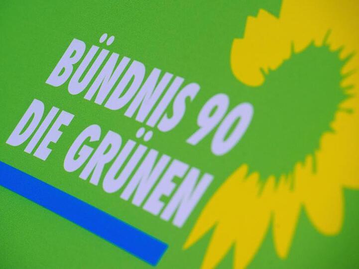 Das Logo von Bündnis 90/Die Grünen.
