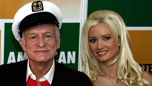 Hugh Hefner und Holly Madison Hugh Hefner und Holly Madison