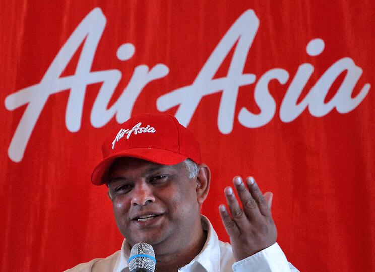 AirAsia-Chef Tony Fernandes ist laut "Forbes" 650 Millionen Dollar schwer