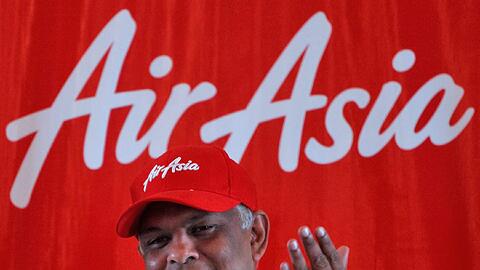 AirAsia-Chef Tony Fernandes ist laut "Forbes" 650 Millionen Dollar schwer