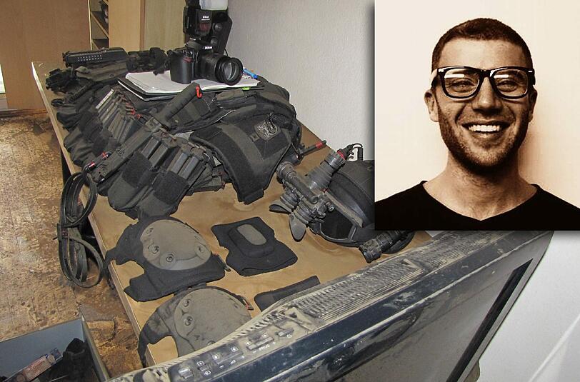 Der Tote vom Glockenbachviertel hortete ein riesiges Waffenarsenal in seiner Wohnung. Jetzt hat die Polizei geprüft, ob er was mit dem Mord an Domenico L. (kleines Bild) zu tun hat.