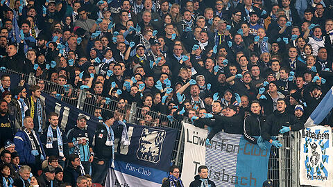 Oft nicht im Stadion: Die Fans des TSV 1860.